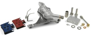 Zacisk hamulca Hope RX 4 FFD 160 Sram Srebrny Przód