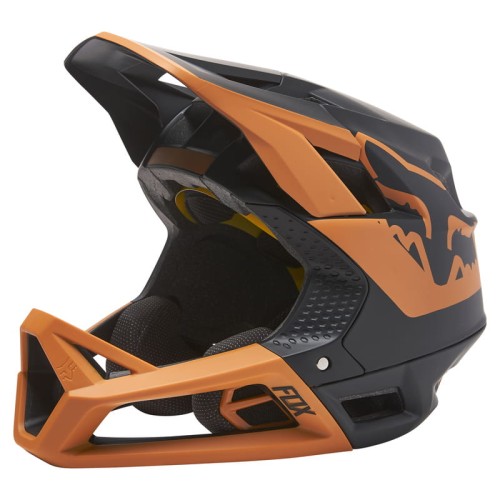 Kask rowerowy FOX Proframe tuk black gold