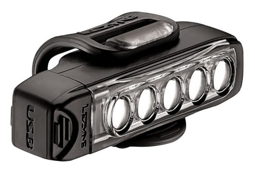 Lampka rowerowa przód Lezyne Strip Drive 400 lm USB czarna