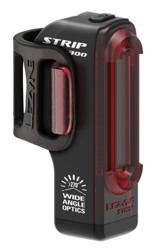 Lampka rowerowa tył Lezyne Strip Drive Pro 300lm USB czarna