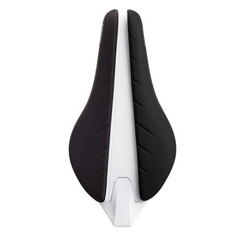 Siodło rowerowe Fabric Tri Race Flat black/white