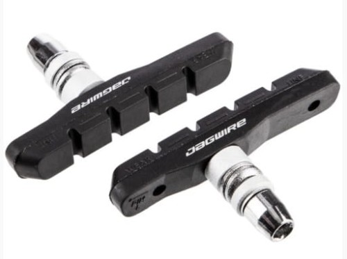 Klocki rowerowe hamulcowe Jagwire MTB v-brake czarne