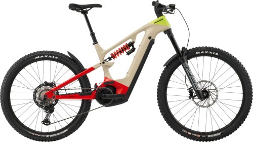 Rower Cannondale Moterra Neo Carb LT1 Quicksand, Rally Red and Bio Lime