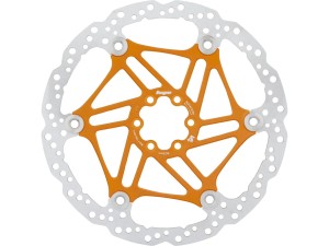 Tarcza hamulcowa Hope 203 wentylowana V4 Pomarańczowa New