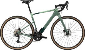 Rower Cannondale Topstone Carbon 2 L Jade & Sage, Pine, and Jet Black 