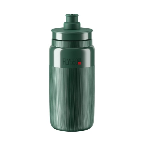 Bidon rowerowy Elite FLY TEX Dark Green 550 ml 
