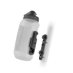 Bidon rowerowy Fidlock Compact 750 ml biały transparentny + baza BIKE