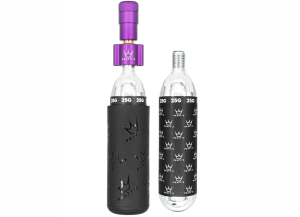 Pompka rowerowa Peaty’s Holeshot naboje CO2 violet