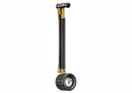 Pompka do amortyzatorów Lezyne Shock Drive 400psi czarno złota