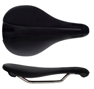 Siodło rowerowe Cannondale Line S Ti Flat 142 mm czarne