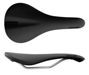 Siodło rowerowe Cannondale Scoop Cromo Shallow 142 mm czarne