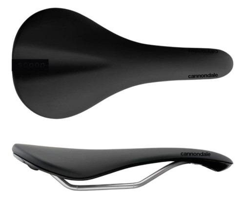 Siodło rowerowe Cannondale Scoop Cromo Shallow 142 mm czarne