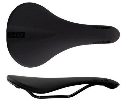 Siodło rowerowe  Cannondale Scoop Steel Gel Radius 155 mm czarne