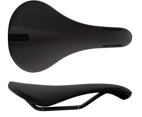 Siodło rowerowe  Cannondale Scoop Steel Radius 142 mm czarne