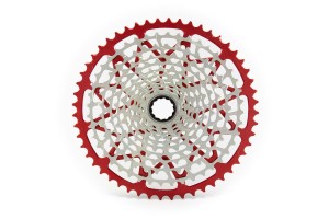 Kaseta rowerowa Garbaruk 12s Sram XD 10-52T czerwona