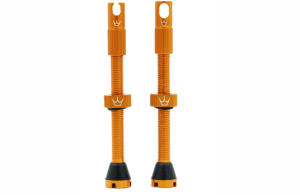 Komplet wentyli do kół bezdętkowych Peaty's X Chris King MK2 Tubeless mango 60mm