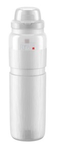 Bidon rowerowy Elite FLY TEX MTB Clear, Grey Logo 950 ml