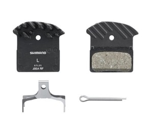 Okładziny hamulca tarczowego Shimano J05A żywiczne/radiator
