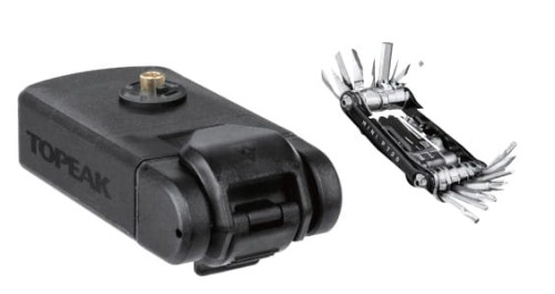 Zestaw rowerowy Topeak Toolbox PT20 + multitool Topeak Ninja Master 