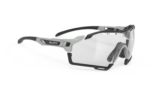 Okulary rowerowe Rudy Project Cutline Light Grey Matte ImpactX Photochrom 2 Laser Black