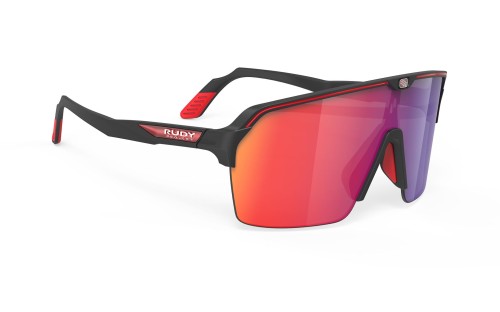 Okulary rowerowe Rudy Project Spinshield Air Black Matte Multilaser Red