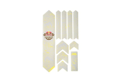 Folia rowerowa ochronna AMS Extra Red Bull Rampage Yellow