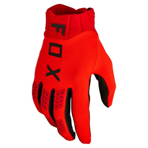 Rękawiczki rowerowe FOX Flexair fluorescent red