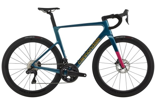Rower Cannondale SuperSix EVO Carbon 2 Deep Teal, Orchid, Goldfinger, Turquoise 