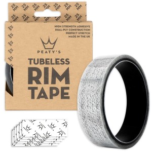 Taśma uszczelniająca Peaty’s do kół rowerowych Tubeless 25mm; 9m