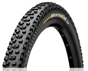 Opona rowerowa Continental Mountain King II 29x2,2" czarna drut