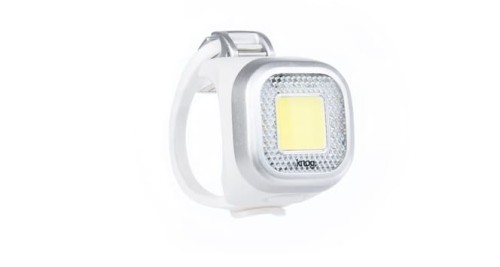 Lampka rowerowa przód Knog Blinder Mini Chippy srebrna