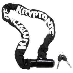 Zapięcie rowerowe Kryptonite Keeper 785 85cm łańcuch z kłódką czarny