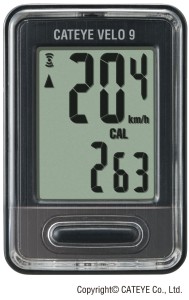 Licznik rowerowy Cateye Velo 9 CC-VL820 czarny