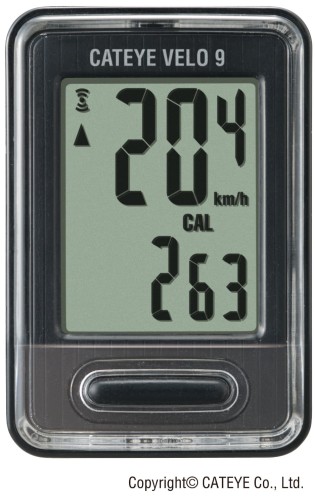 Licznik rowerowy Cateye Velo 9 CC-VL820 czarny