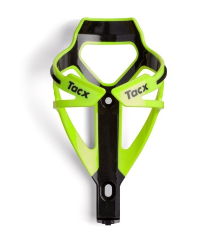 Koszyk bidonu Tacx Deva czarno/fluoro żółty