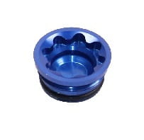 Dekielek do zacisku hamulca Hope Bore Cap RX4 SR Large Niebieski