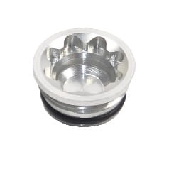 Dekielek do zacisku hamulca Hope Bore Cap RX4 SR Large Srebrny