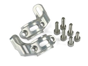 Uchwyt manetek Hope Tech Sram Para Srebrny