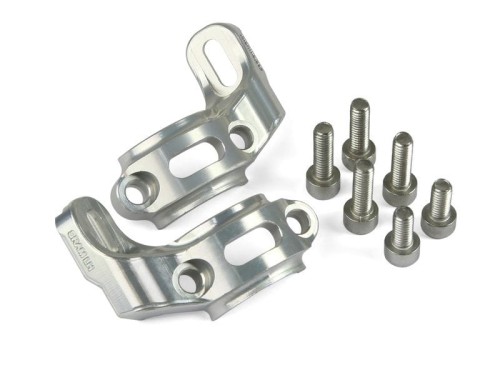 Uchwyt manetek Hope Tech Sram Para Srebrny