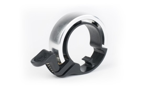 Dzwonek rowerowy Knog Oi duży srebrny