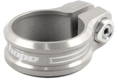 Obejma podsiodłowa Hope 34,9 mm srebrna 