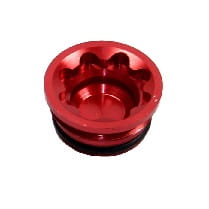 Dekielek do zacisku hamulca Hope Bore Cap V4 Large Czerwony