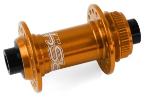 Piasta przód Hope RS4 Center Lock 100/12mm 32H Pomarańczowa