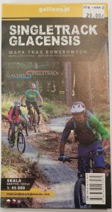 Mapa tras rowerowych Singletrack Glacensis
