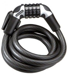 Zapięcie rowerowe Kryptonite Kryptoflex 1565 Combo Cable 15mm/65cm z zamkiem szyfrowanym linka