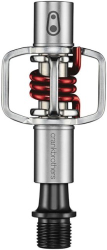 Pedały Crank Brothers Egg Beater 1 srebrno/czerwone