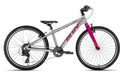 Rower dziecięcy Puky LS-Pro 24 -8 alu silver / berry