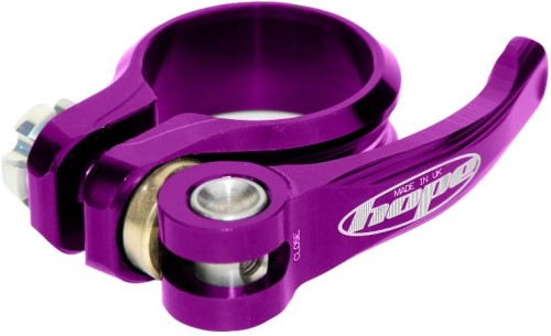 Obejma podsiodłowa Hope QR 31,8 mm fioletowa