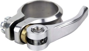 Obejma podsiodłowa Hope QR 31,8 mm srebrna
