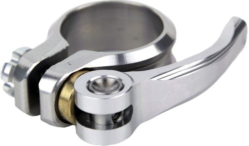 Obejma podsiodłowa Hope QR 31,8 mm srebrna